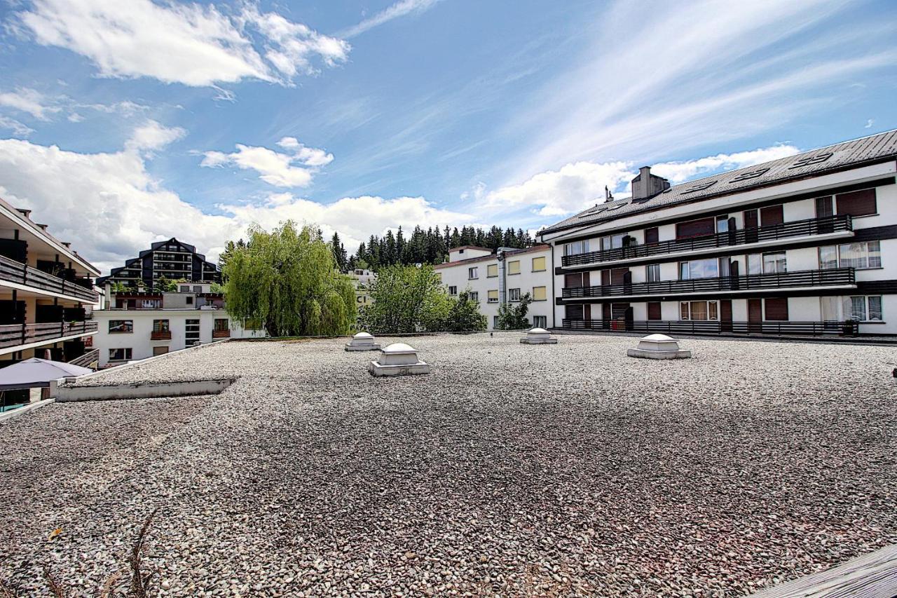 Plein Coeur De Montana Avec Parking Au Pied Du Ski-Lift! Apartman Crans-Montana Kültér fotó