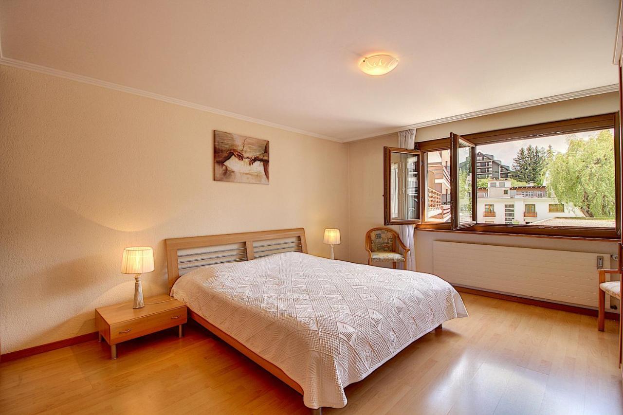 Plein Coeur De Montana Avec Parking Au Pied Du Ski-Lift! Apartman Crans-Montana Kültér fotó